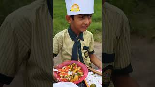 Flameless cooking👨‍🍳🍲 😍 idealconventschoolbiaora school flamelesscooking viralvideo education [upl. by Oirasor]