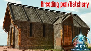 Breeding penHatchery tour  ARK SURVIVAL ASCENDEDEP21 [upl. by Wiatt]