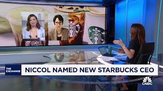 Starbucks names Brian Niccol new CEO Heres what to expect [upl. by Valenba240]