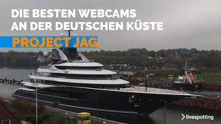 Superyacht Project Jag im NordOstee Kanal [upl. by Eeramit]