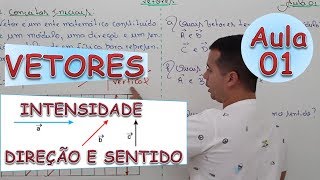 Vetores  Aula 01 [upl. by Vincenty228]