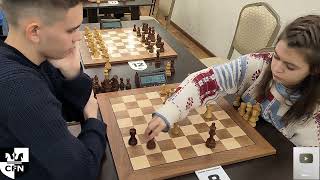 L Sakovich 1778 vs Pinkamena 1648 Chess Fight Night CFN Blitz [upl. by Zinah]