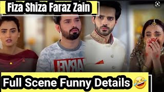 Fiza Shiza Faraz Zain  Funny Scene Detail  Memes [upl. by Edlitam]