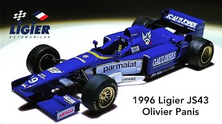 Ligier JS43 F1 1996 OPanis escala 143 [upl. by Rorrys]