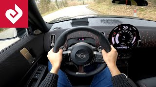 MINI Countryman JCW POV  Intro Cockpit Driving [upl. by Kassey471]