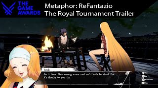 Metaphor ReFantazio The Royal Tournament Trailer  The Game Awards [upl. by Brear]