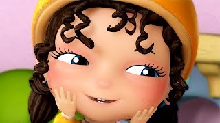 Chubby Cheeks Dimple Chin and much more  Kids Rhymes  Infobells [upl. by Otecina476]