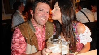 Lothar Matthäus mit Freundin Joanna  OKTOBERFEST 2012  Day 14  Oli Kahn war auch da [upl. by Eseilana]