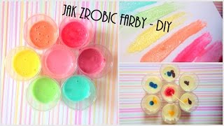 Jak zrobic farby w domu  tutorial DIY [upl. by Nnaid]