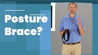 Should you wear a Posture Brace [upl. by Anilosi]