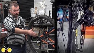 Tuto vélo  Vérification dalignement dune patte de dérailleur  Materielvelocom [upl. by Oinolopa479]