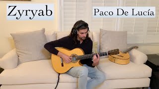 Zyryab Intro  Paco De Lucía Cover [upl. by Eibba583]