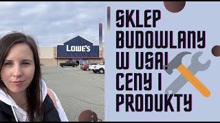 SKLEP BUDOWLANY W USA CENY ORAZ PRODUKTY [upl. by Forrest]