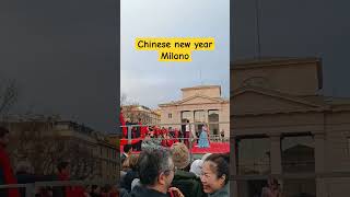 Capodanno cinese a milano trendingshorts milano chinesenewyearsong2024 [upl. by Archambault]