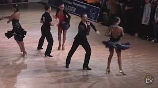 Dorin Frecautanu  Marina Sergeeva MDA  Assen 2018  Pro Latin  QF Chacha [upl. by Landan624]