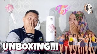 TWICE OFFICIAL LIGHTSTICK CANDYBONG UNBOXING Bahasa Indonesia [upl. by Nosyla]