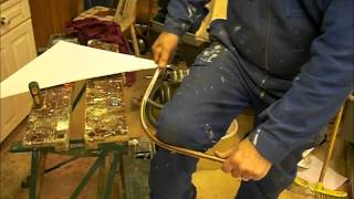 Bending a copper pipe  expert advice [upl. by Suiradel572]