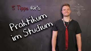 5 Tipps fürs Praktikum im Studium  StudiBrudi [upl. by Elletsirhc]