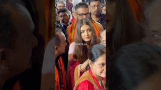 Aishwarya Rai Bachchan with Aaradhya amp her mother SEEK blessings at GSB Ganpati Pandal😍  shorts [upl. by Aciretnahs71]