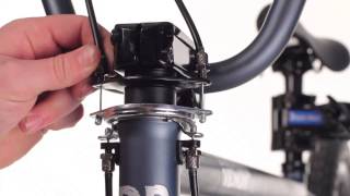 Diamondback Tech BMX Gyro Brake Cable Installation and Adjust [upl. by Adleremse]