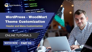 03 WoodMart Theme Header and Menu Customization [upl. by Morse164]