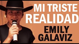 EMILY GALAVIZ Mi Triste Realidad Letra y Acordes Tutorial CUATRO Básico Fácil Rápido y Sencillo [upl. by Sikorski537]