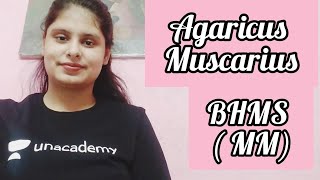 Agaricus muscarius  homoeopathy  Homoeopathic medicine in hindi EASY EXPLANATION [upl. by Curtice]