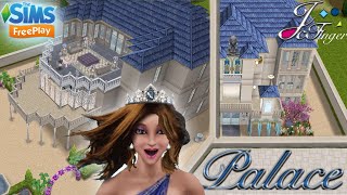 The Sims FreePlay 👑 ⚜️ MEZZANINE PALACE  ⚜️👑 By Joy [upl. by Euqitsym]