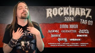 ROCKHARZ 2024 🤘  Tag 3  LINEUP CHECK [upl. by Haziza]