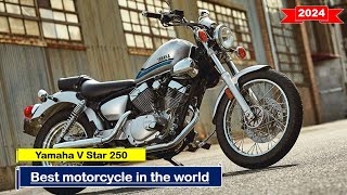 2024 Best motorcycle in the world Yamaha V Star 250 [upl. by Nilya]