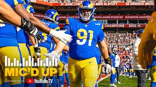 “You Guys Forgot To Block 99” Greg Gaines Mic’d Up For Rams vs Buccaneers Divisional Matchup [upl. by Dyann298]