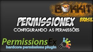 Plugin PermissionEx  Configurando as Permissões [upl. by Ecnar]