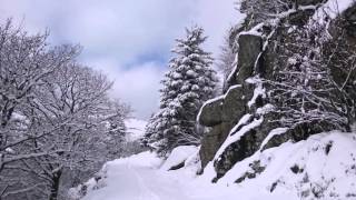 Randonnée ski HohneckPetit Hohneck depuis le Gaschney Vosges Février 2016 [upl. by Karlan]