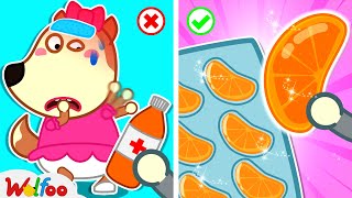 I Dont Like Medicine  Baby Got Sick  Wolfoo Educational Videos for Kids 🤩 Wolfoo Kids Cartoon [upl. by Aibara]