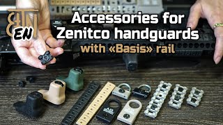 Accessories for Zenitco handguards with Basis rail [upl. by Liatnahs546]