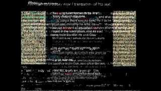 Reading Etruscan Pyrgi tablets through Slavic languagewmv [upl. by Hasin241]