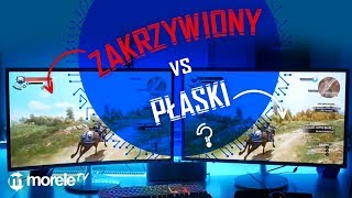 Płaski czy zakrzywiony  który monitor lepszy  Plusy i minusy [upl. by Lilak]