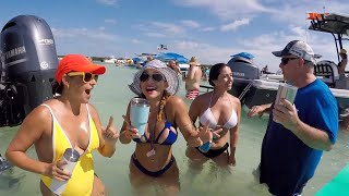 Miami Sandbar Boating fun Regatta [upl. by Cesaro497]