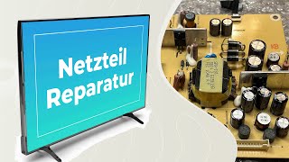 Netzteil Reparatur von meinem MonitorFernseher [upl. by Obaza52]