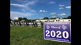 Framingham High School Graduation  Class of 2020 [upl. by Hum]