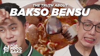 KOK BEGINI THE TRUTH ABOUT BAKSO BENSU RESTO RUBEN ONSU  For Food Sake Eps4 [upl. by Fronnia]