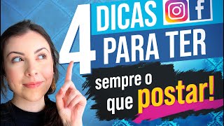 COMO CRIAR CONTEÚDO PARA INSTAGRAM E OUTRAS REDES SOCIAIS [upl. by Anthiathia]