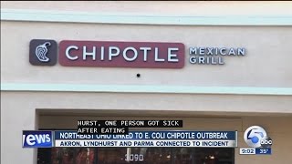 3 Notheast Ohio Chipotle locations connected to E coli outbreak [upl. by Astto]