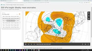 ECMWF 42 Day Forecast First Hints For Christmas [upl. by Nickles]