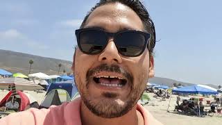 Clam Beach en Rosarito Baja California VLOG Buen Lugar para Acampar [upl. by Aynotel]