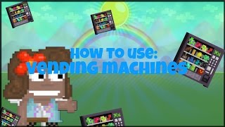 Growtopia  How to use vending machine [upl. by Pavier]