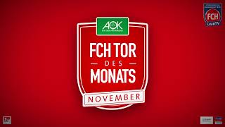 Das FCH Tor des Monats November – präsentiert von der AOK BadenWürttemberg [upl. by Trellas]