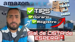 EN Lista de ESPERA  AMAZON Flex Guía completa para empezar [upl. by Aleda]