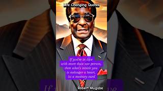 Robert Mugabe Quotes quotesaboutlife motivation inspiration [upl. by Lois]