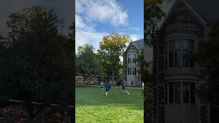 autumn afternoon  bowdoin college quad 🍂 volleyball aesthetic timelapse bowdoin college [upl. by Eelasor]